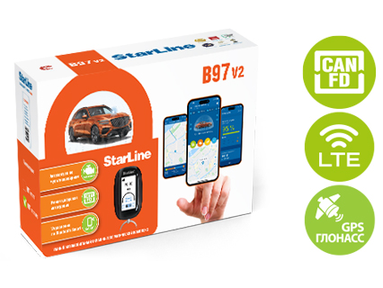 Купить StarLine B97 V2 3CAN+FD+4LIN LTE GPS