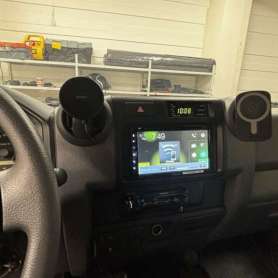 Установка автозвука в Land Cruiser 70