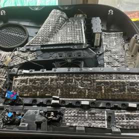 Акустическая шумоизоляция дверей Volkswagen Teramont
