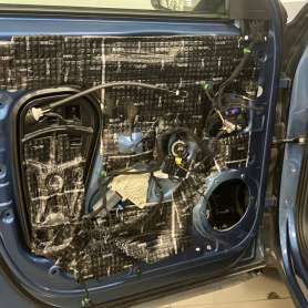 Акустическая шумоизоляция дверей Volkswagen Teramont