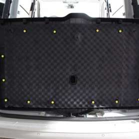 Шумоизоляция обшивки багажника вторым слоем Volkswagen Multivan