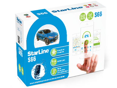 Купить StarLine S66 v2 BT 2CAN+4LIN 2SIM GSM